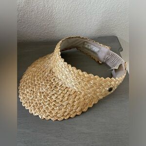 Hemlock Capri Straw Visor